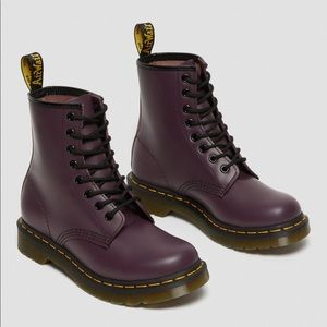 Dr. Martens 1460 Smooth Leather Lace Up Boots